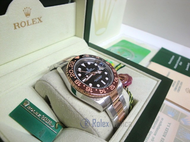 rolex replica GMT master II acciaio everose 126711CHNR basilea MY2018 - immagine 4