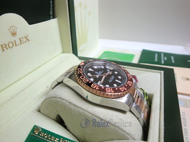rolex replica GMT master II acciaio everose 126711CHNR basilea MY2018 - immagine 5