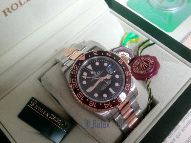 rolex replica GMT master II acciaio everose 126711CHNR basilea MY2018 - immagine 6