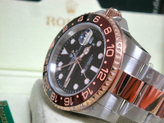 rolex replica GMT master II acciaio everose 126711CHNR basilea MY2018 - immagine 10