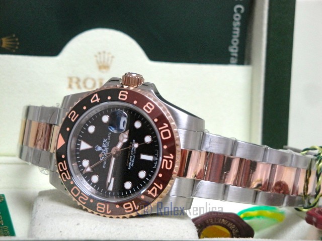 rolex replica GMT master II acciaio everose 126711CHNR basilea MY2018 - immagine 15