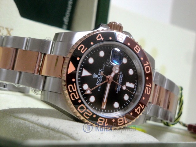 rolex replica GMT master II acciaio everose 126711CHNR basilea MY2018 - immagine 16