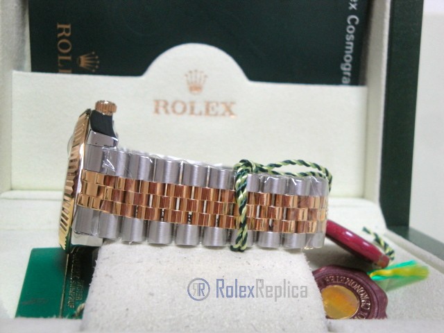 Rolex replica Datejust II acciaio oro white dial barrette imitazione replica - immagine 10