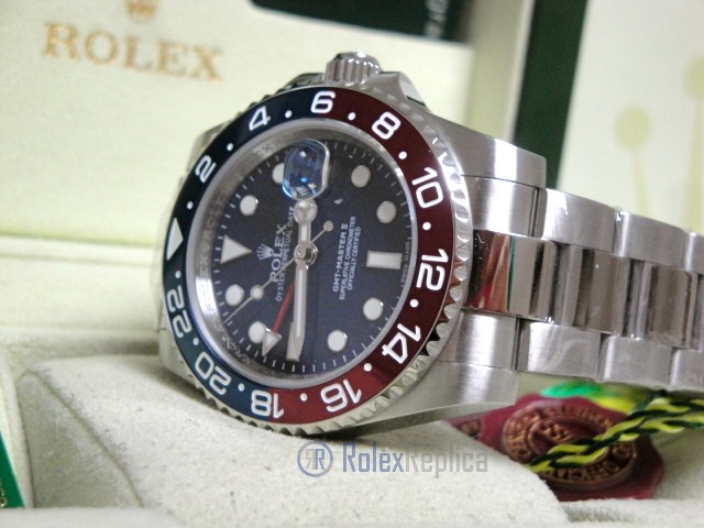 rolex replica GMT master II oro bianco blue dial 116719BLRO basilea MY2018 - immagine 10