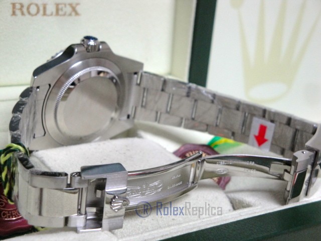 rolex replica GMT master II oro bianco blue dial 116719BLRO basilea MY2018 - immagine 13
