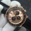 REPLICA ROLEX DAYTONA 116515 ROSE GOLD WATCH WITH SUPER CLONE 4130 MOVEMENT