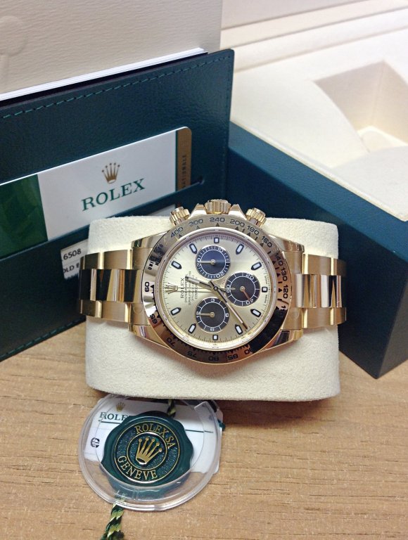 Rolex replica Daytona 116508 Yellow Gold orologio replica - immagine 7
