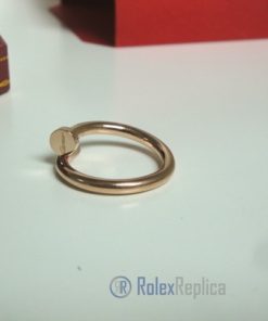 Cartier replica gioiello anello juste un clou rose gold