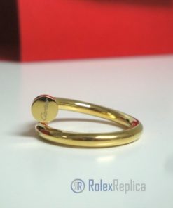 Cartier replica gioiello anello juste un clou yellow gold