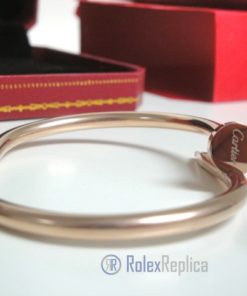 Cartier replica gioiello bracciale juste un clou rose gold