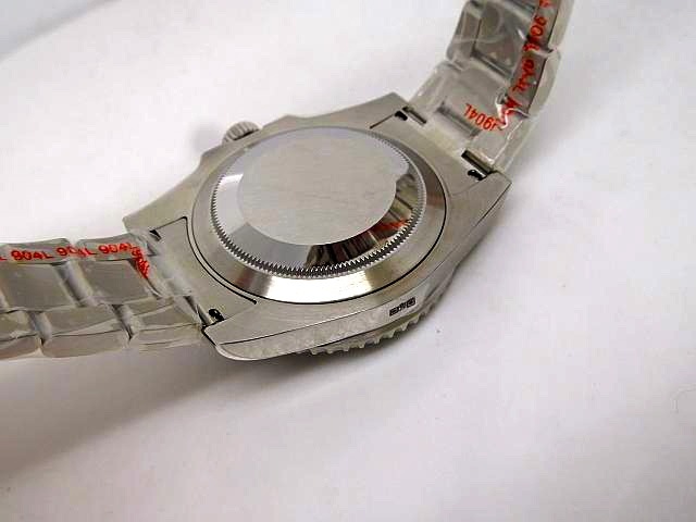 rolex replica submariner 116610LV verde hulk orologio 3135 clone movement - immagine 6