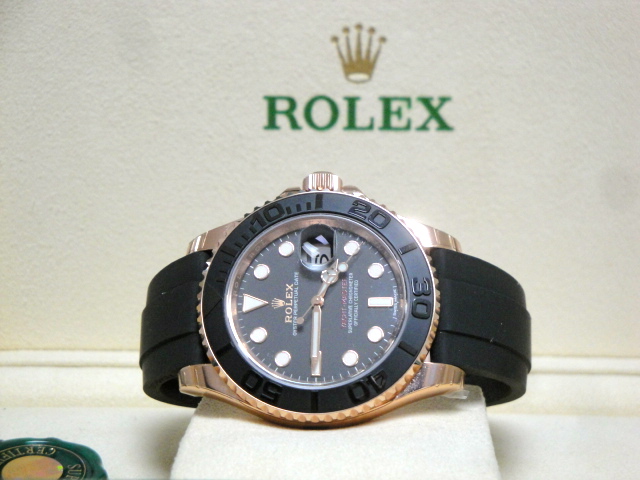 rolex replica yacht master I 116655 oysterflex clone movement 3135 - immagine 13