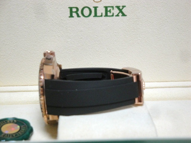 rolex replica yacht master I 116655 oysterflex clone movement 3135 - immagine 15