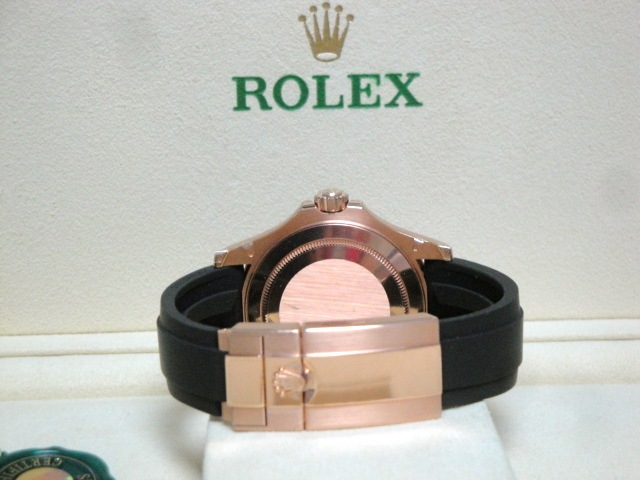rolex replica yacht master I 116655 oysterflex clone movement 3135 - immagine 16
