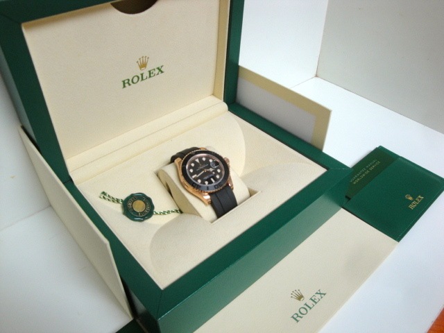 rolex replica yacht master I 116655 oysterflex clone movement 3135 - immagine 3