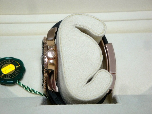 rolex replica yacht master I 116655 oysterflex clone movement 3135 - immagine 10