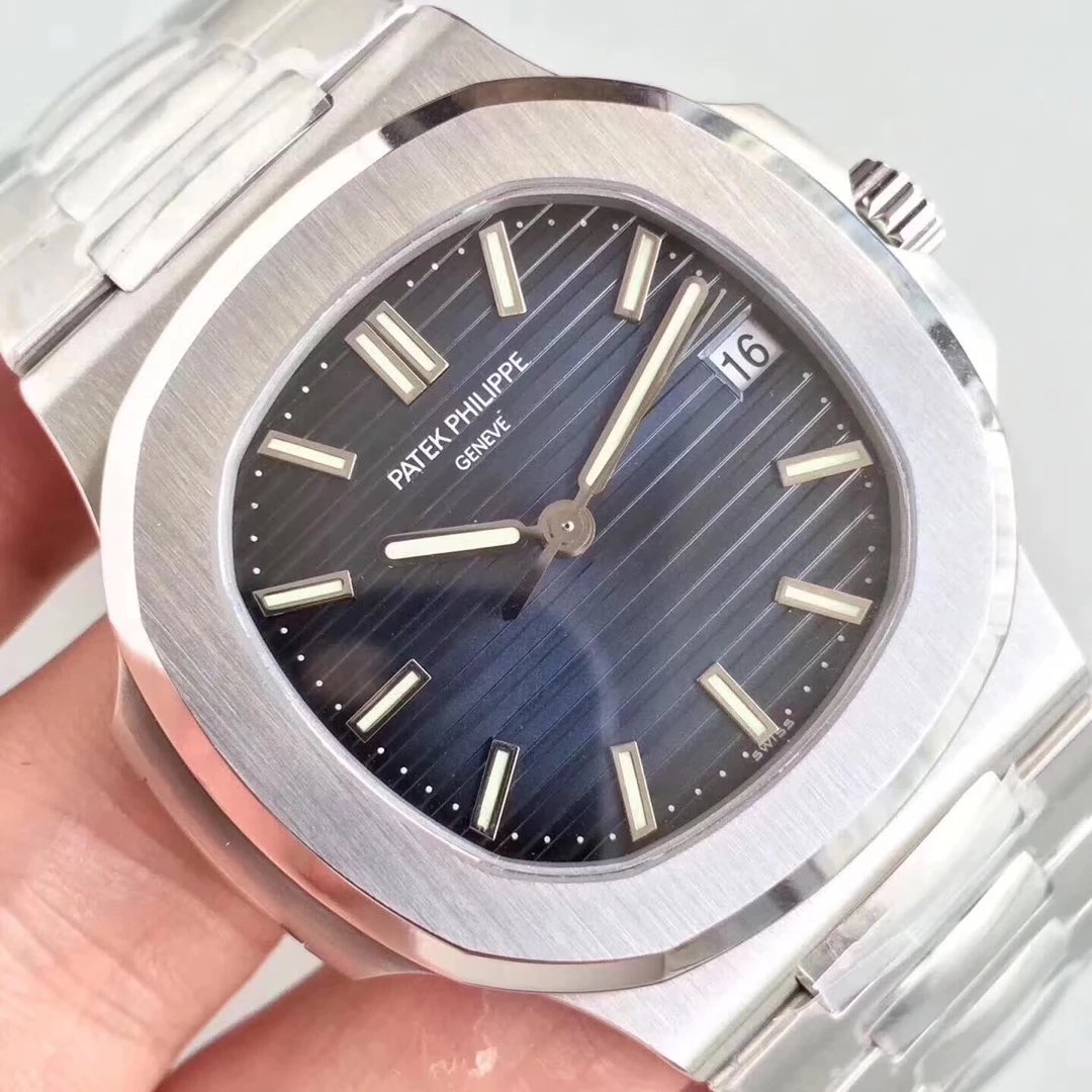 patek philippe replica nautilus 5711 blue dial clone movement 324 SC - immagine 5