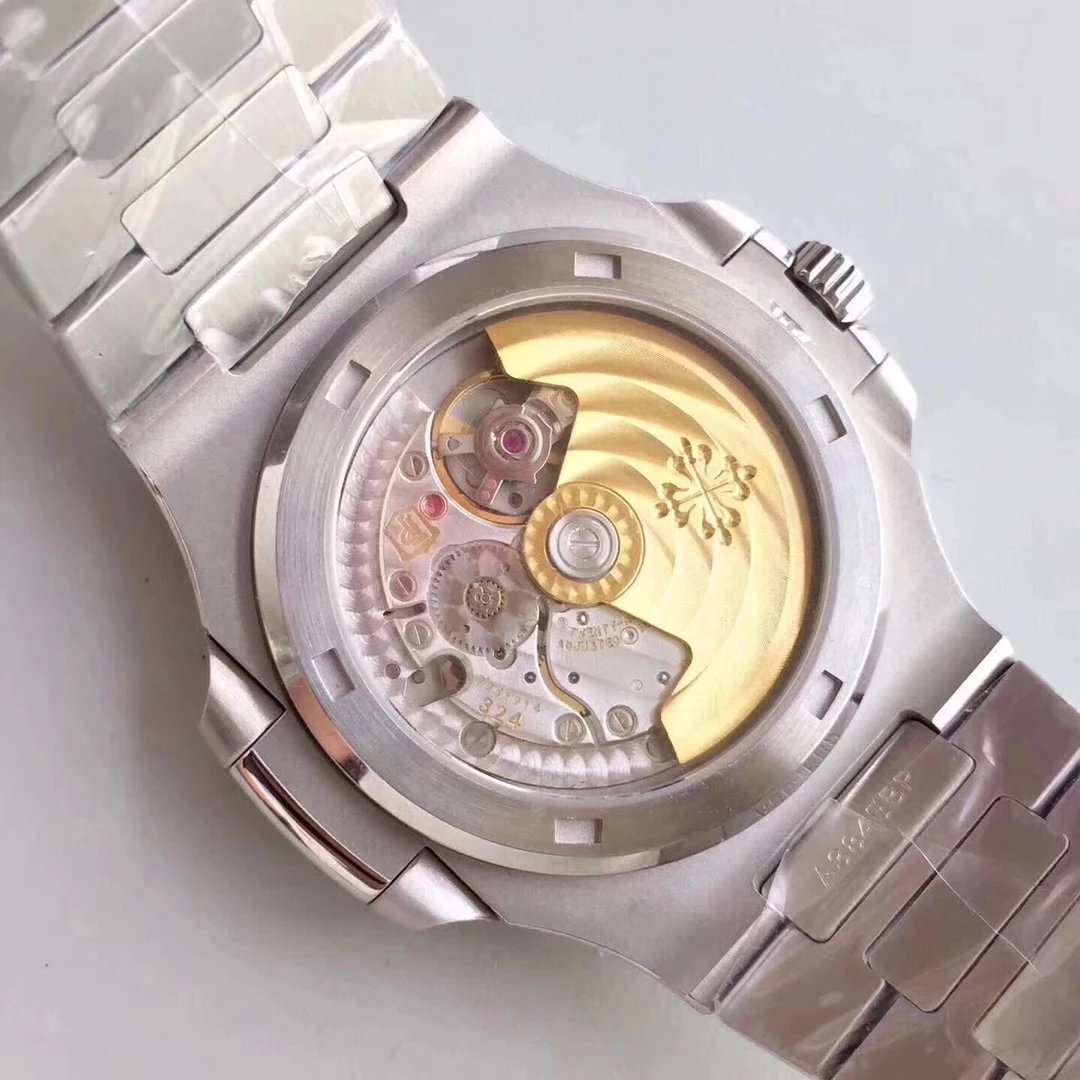 Patek Philippe replica Nautilus 5711-1A-011 White Dial clone movement - immagine 12