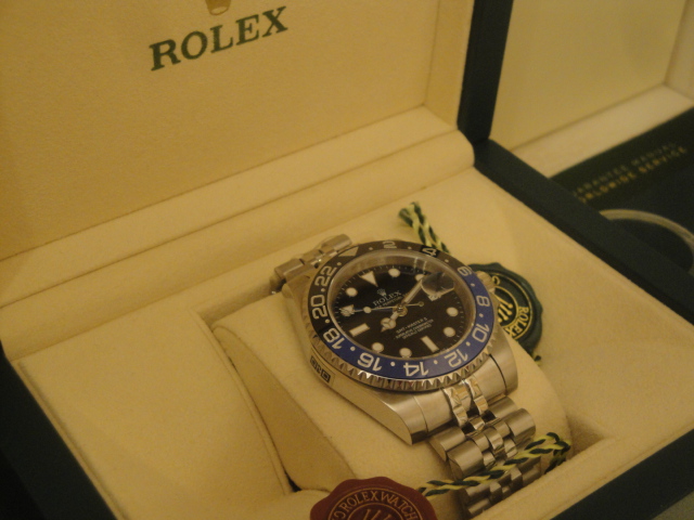 Rolex replica GMT-Master II "Batman" 126710BLNR - immagine 3