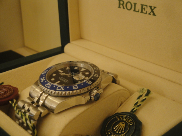 Rolex replica GMT-Master II "Batman" 126710BLNR - immagine 5