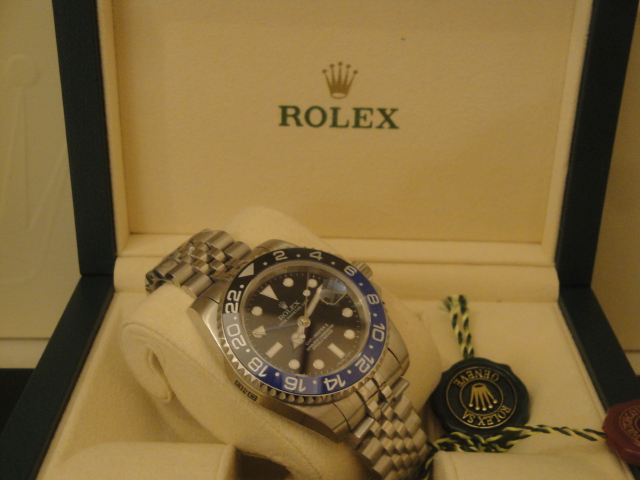 Rolex replica GMT-Master II "Batman" 126710BLNR - immagine 8