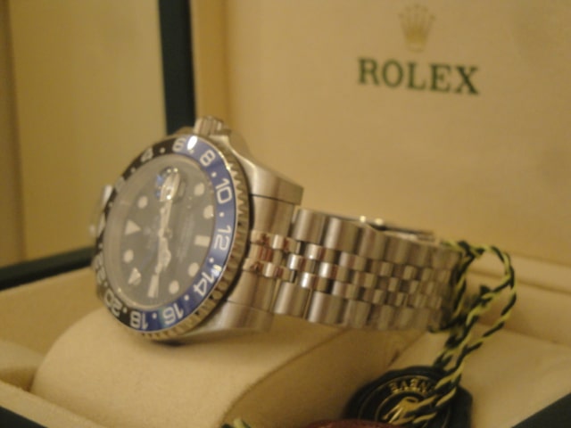 Rolex replica GMT-Master II "Batman" 126710BLNR - immagine 13