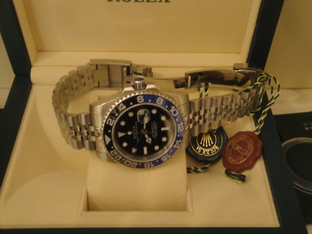 Rolex replica GMT-Master II "Batman" 126710BLNR - immagine 20