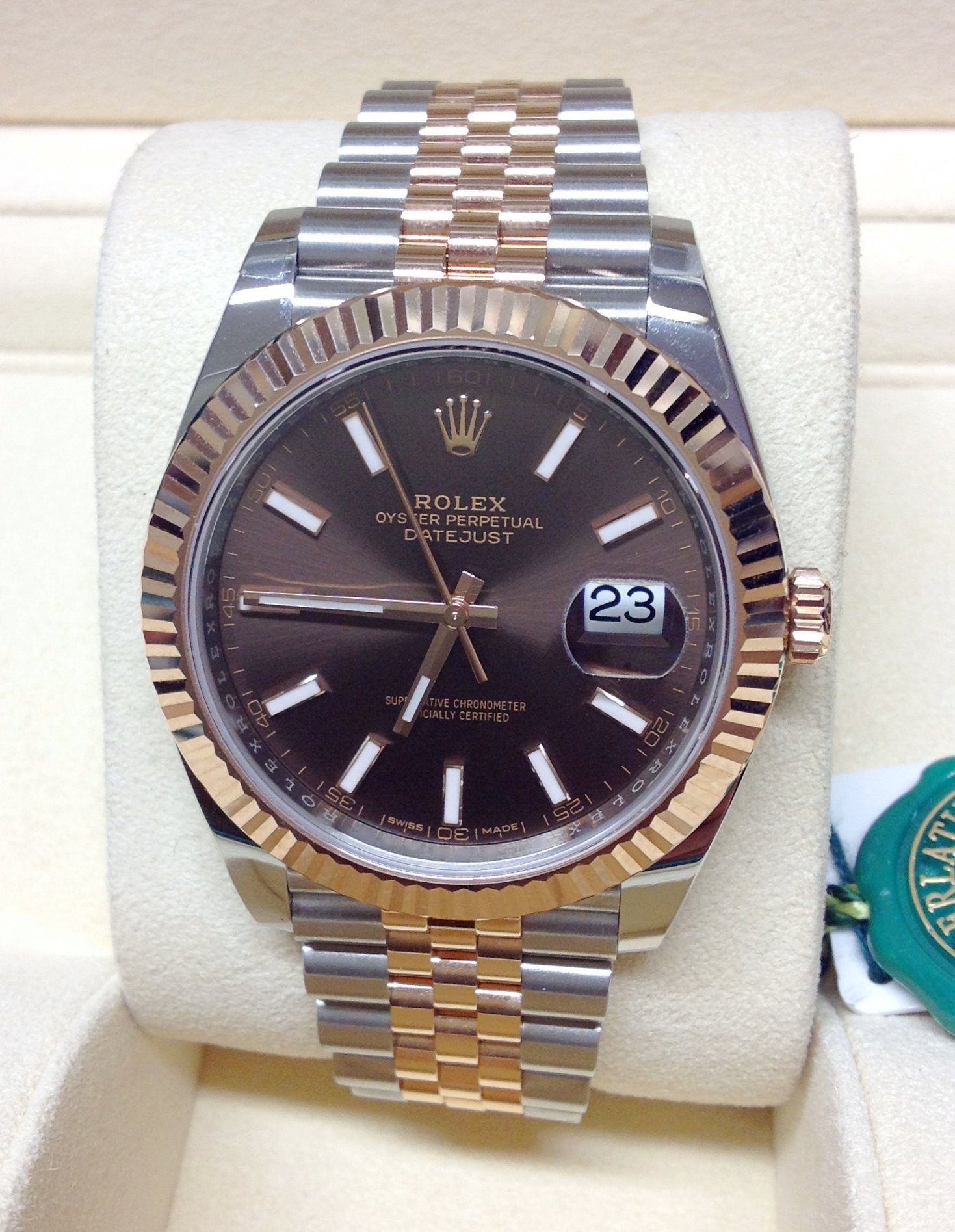 Rolex replica Datejust 41mm 126331 Bi-Colour clone movement