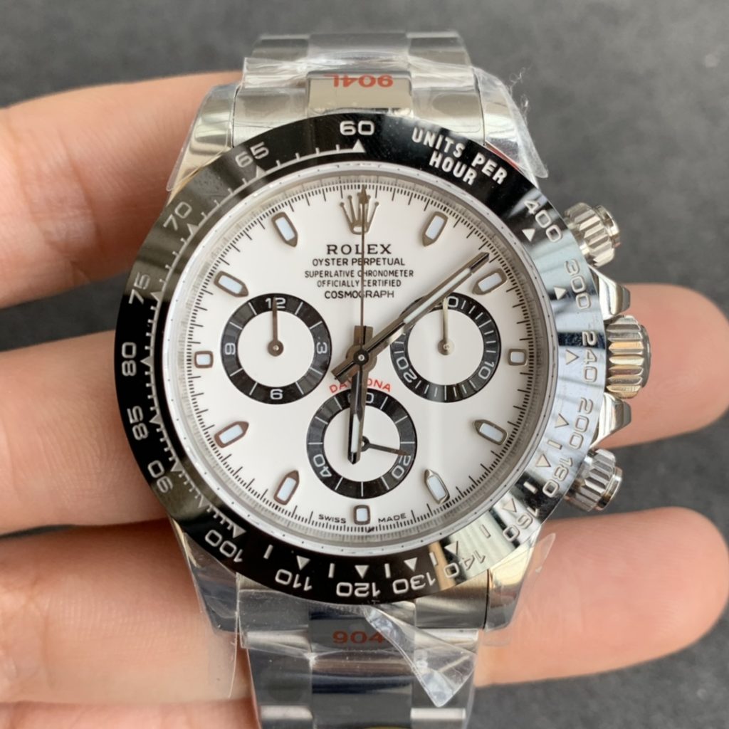 ROLEX REPLICA DAYTONA 116500 WHITE DIAL CLONE MOVEMENT 4130