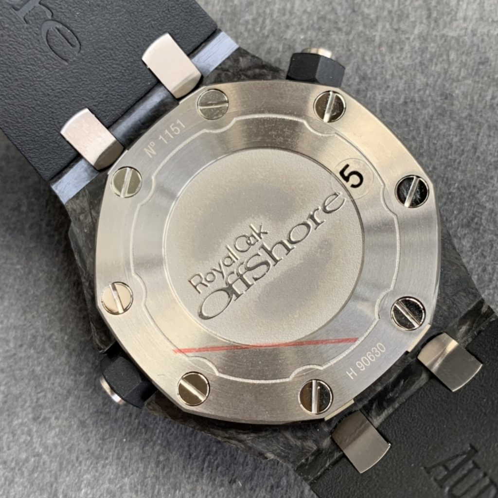 AUDEMARS PIGUET REPLICA ROYAL OAK DIVER 15706 FORGED CARBON WATCH - immagine 6