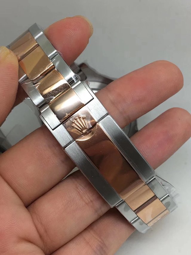 REPLICA ROLEX YACHTMASTER 40MM 126621 TWO TONE BROWN DIAL CLONE MOVEMENT - immagine 8