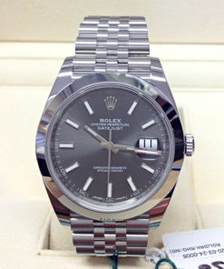 Rolex replica Datejust 41 126300 Rhodium Dial clone movement