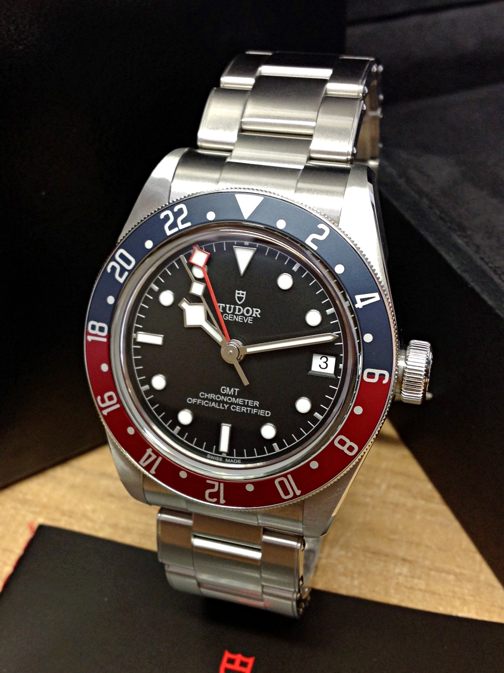 Tudor replica Heritage Black Bay GMT 79830RB Pepsi - immagine 2