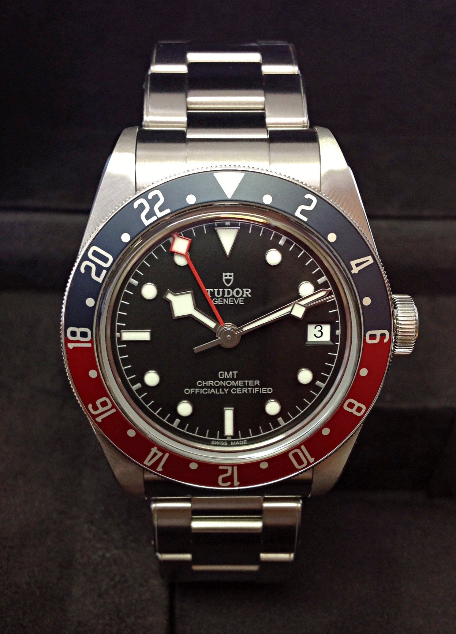 Tudor replica Heritage Black Bay GMT 79830RB Pepsi