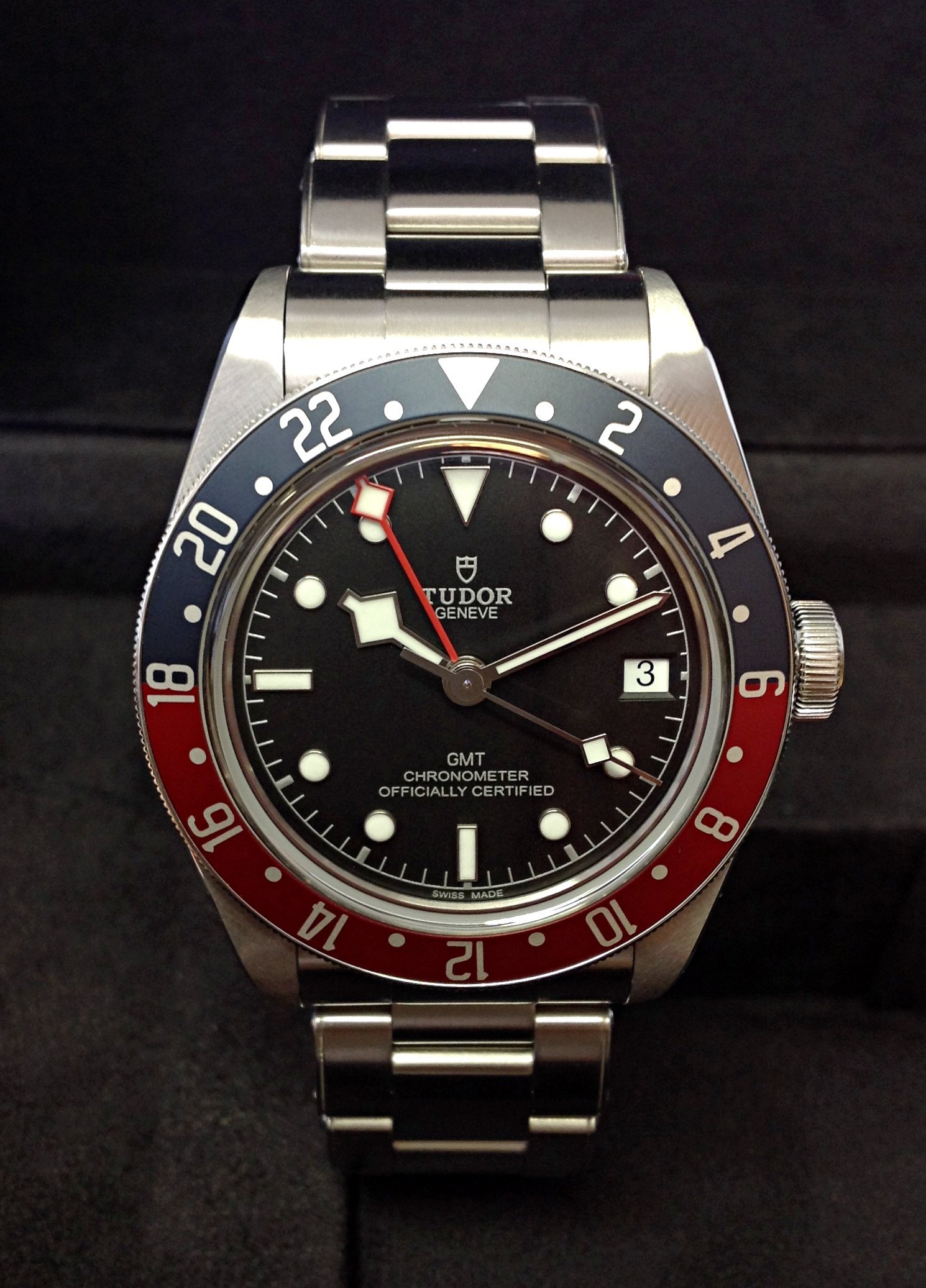Tudor replica Heritage Black Bay GMT 79830RB Pepsi - immagine 5