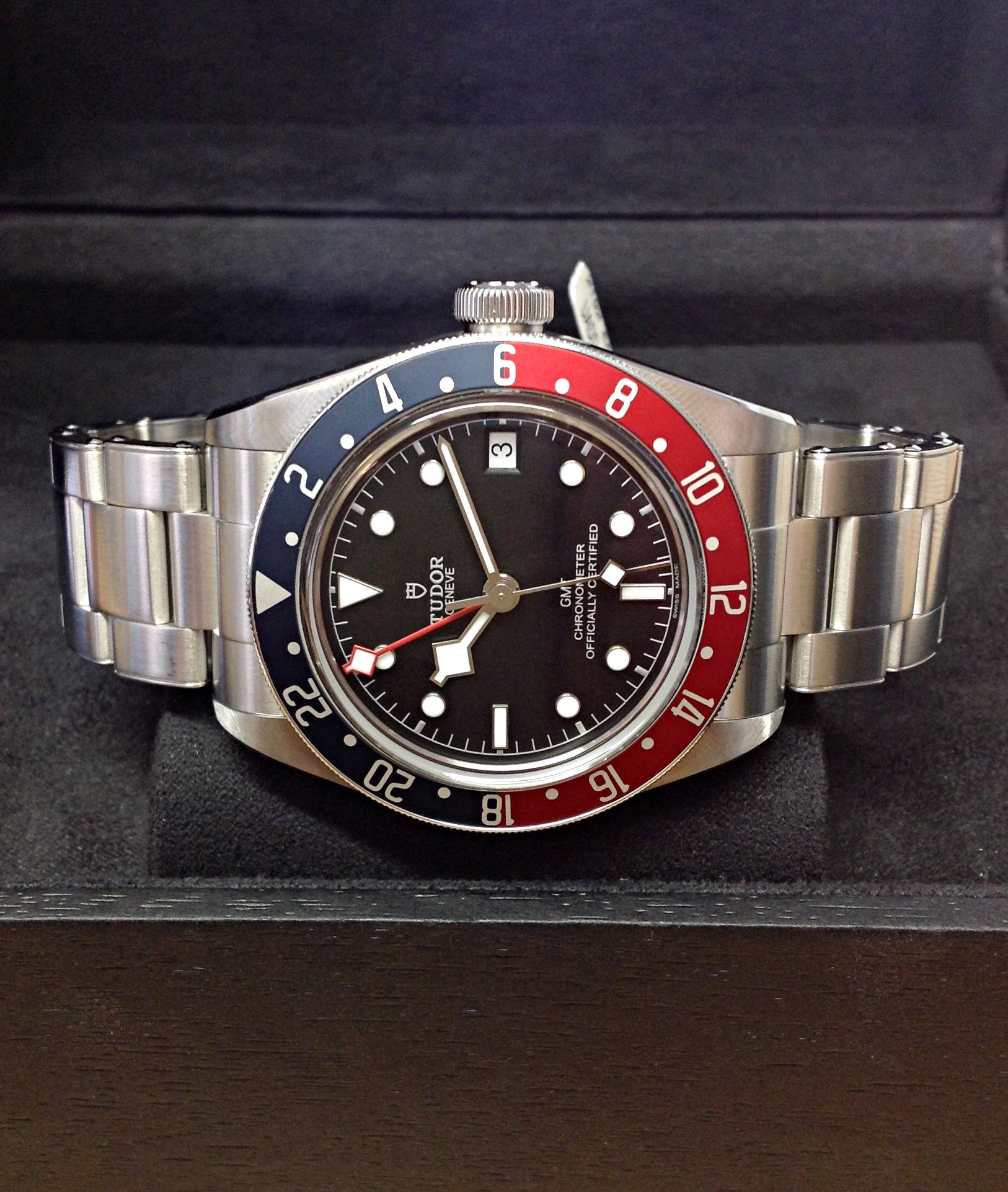 Tudor replica Heritage Black Bay GMT 79830RB Pepsi - immagine 6