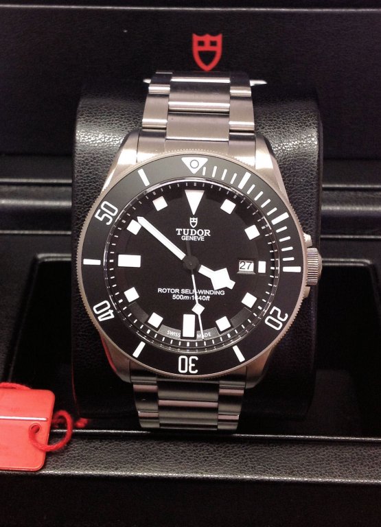 Tudor replica Pelagos 25500TN 42mm Titanium Black Dial - immagine 4