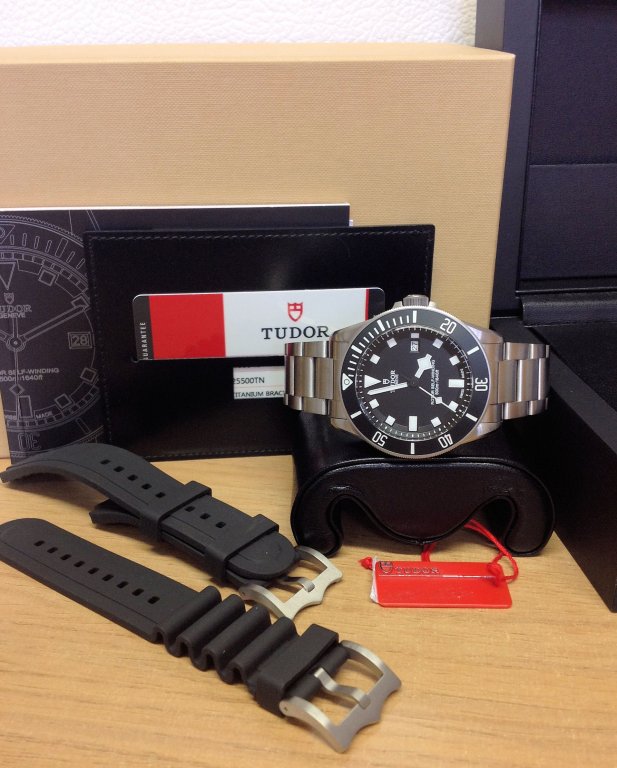 Tudor replica Pelagos 25500TN 42mm Titanium Black Dial - immagine 3