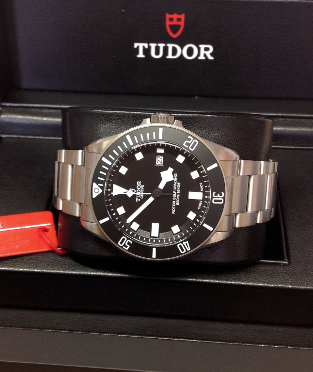 Tudor replica Pelagos 25500TN 42mm Titanium Black Dial - immagine 5