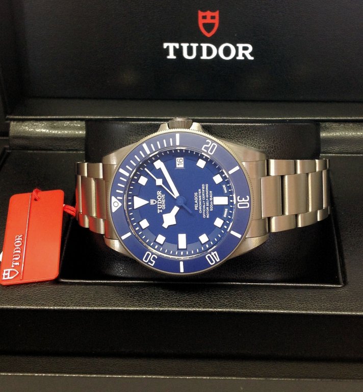 Tudor replica Pelagos 25600TB 42mm Titanium blue dial - immagine 5