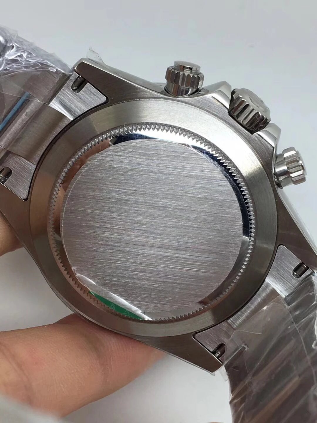 ROLEX REPLICA DAYTONA 116520 WHITE DIAL CLONE MOVEMENT 4130 - immagine 8