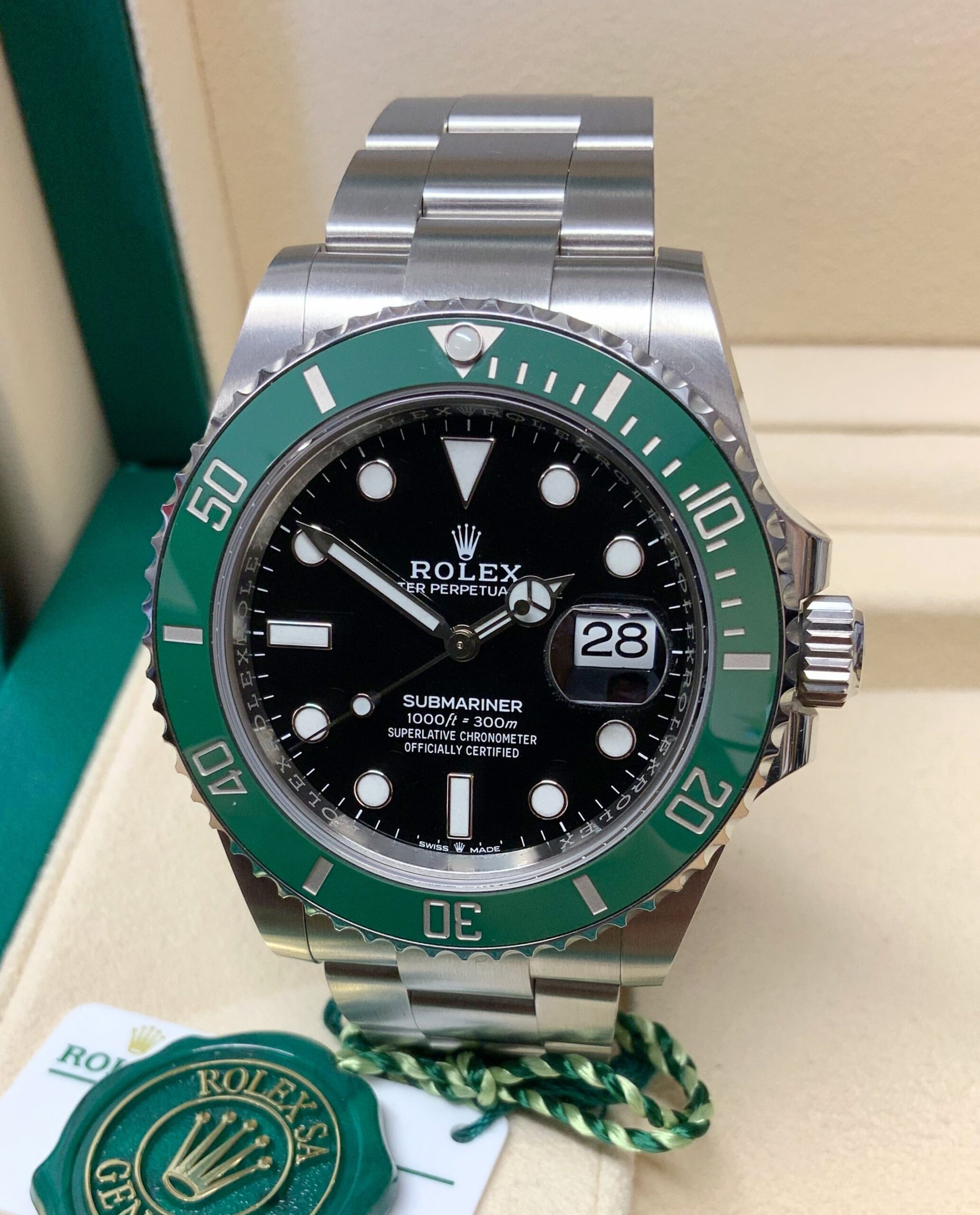 Rolex replica submariner kermit 126610LV