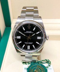 Rolex replica Oyster Perpetual 41 124300 Black Dial