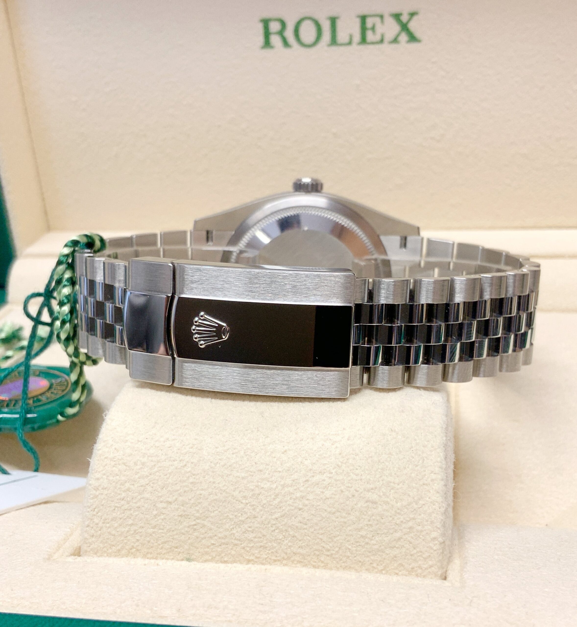 Rolex replica Datejust 126234 36mm Black Baton dial - immagine 3