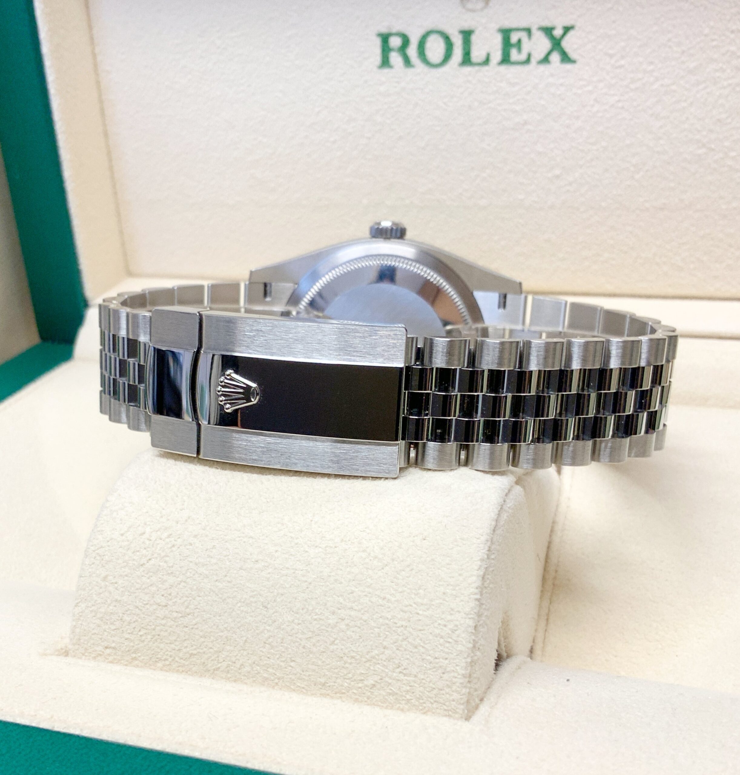 Rolex replica Datejust 36mm 126234 Blue Baton dial - immagine 3