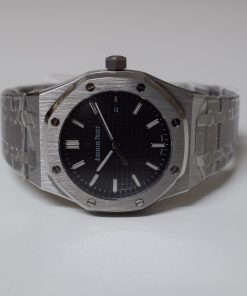 Audemars Piguet replica royal oak 15400ST black dial 3120 clone movement