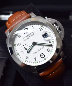 Panerai replica luminor marina white dial
