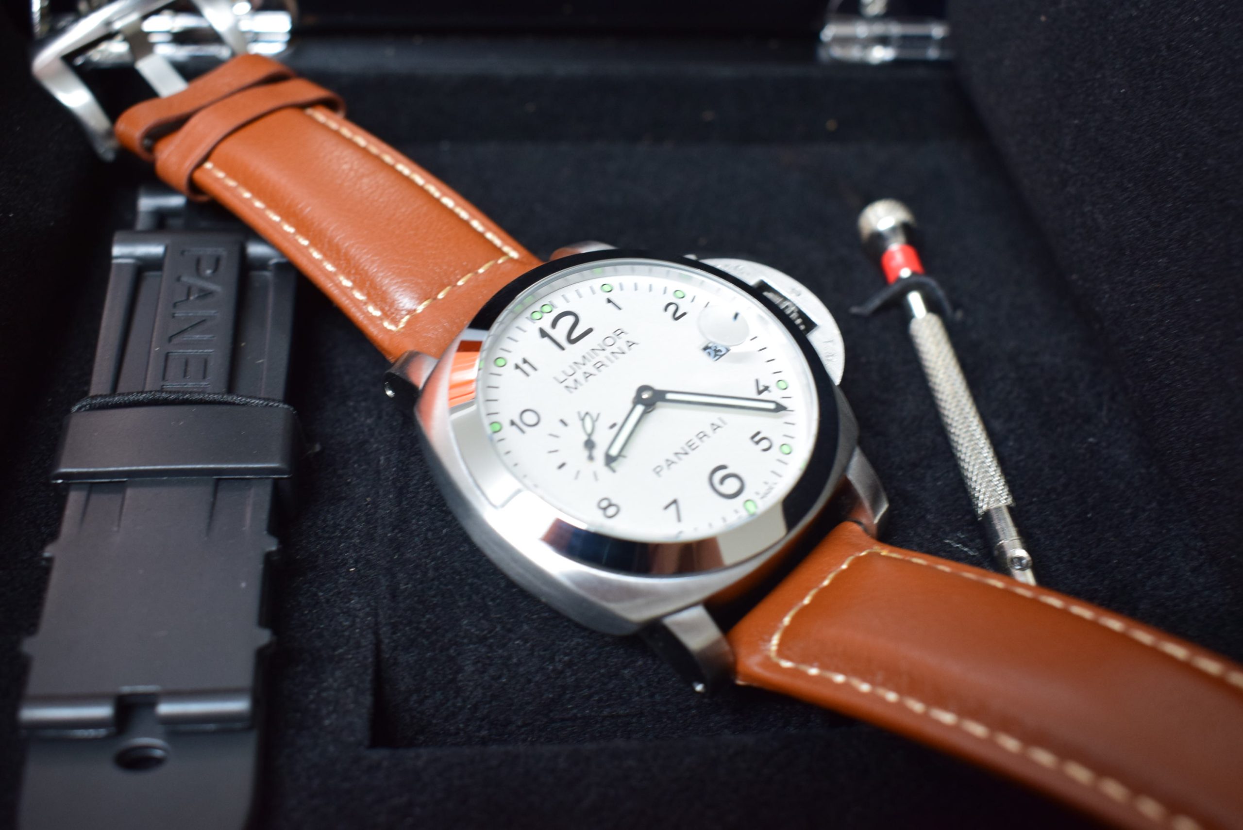 Panerai replica luminor marina white dial - immagine 5