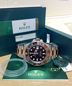 Alternative view of Rolex replica GMT master II 126711CHNR rootbeer supercopy