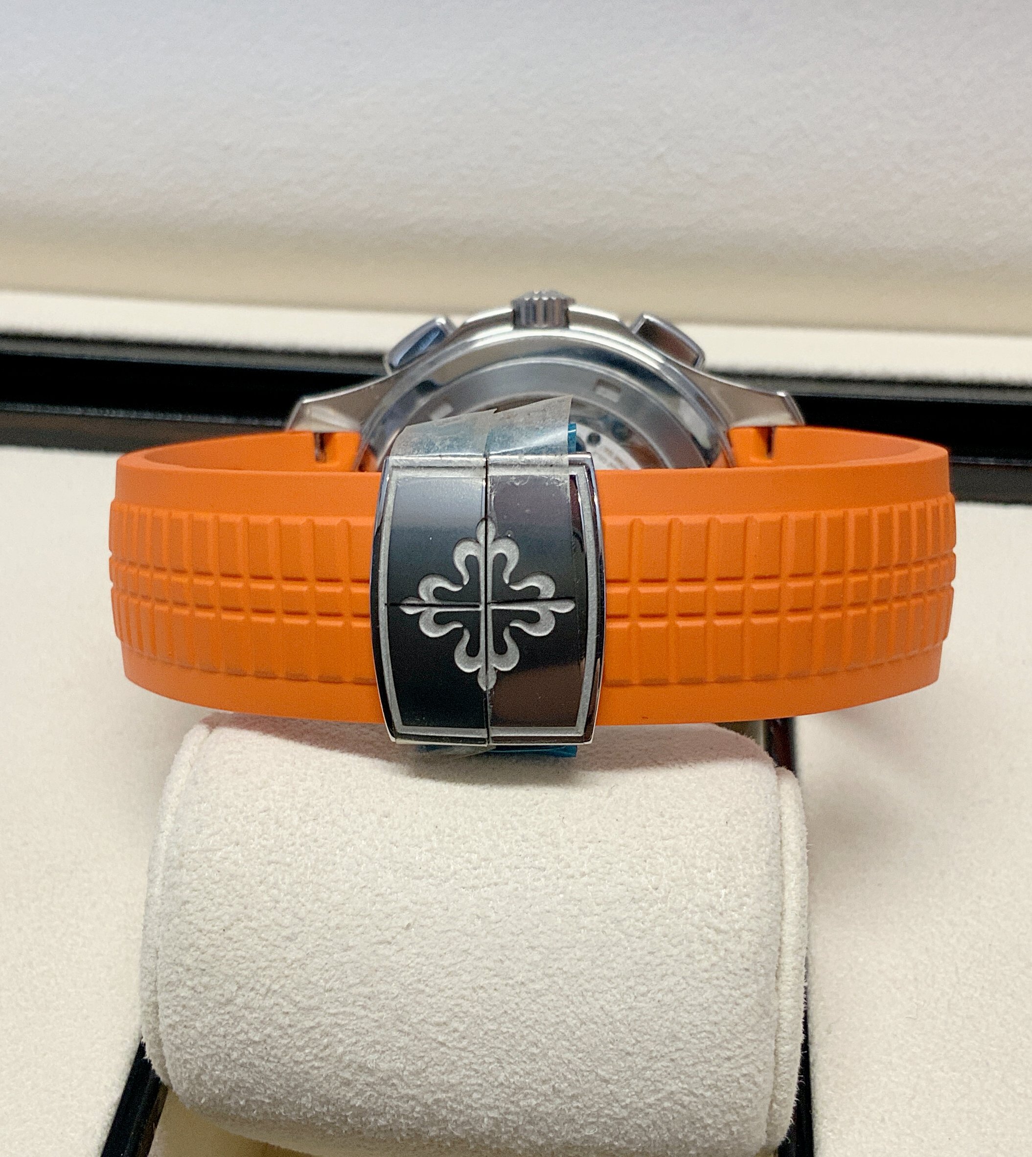 Patek Philippe replica aquanaut 5968A orange - immagine 7